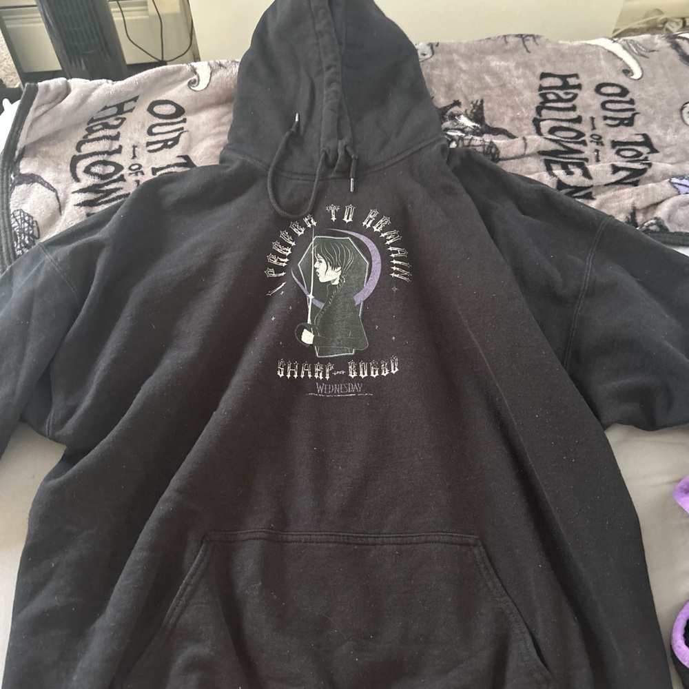 Wednesday adams black hoodie